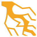 Lightning Tree Gold custom cursor for Chrome